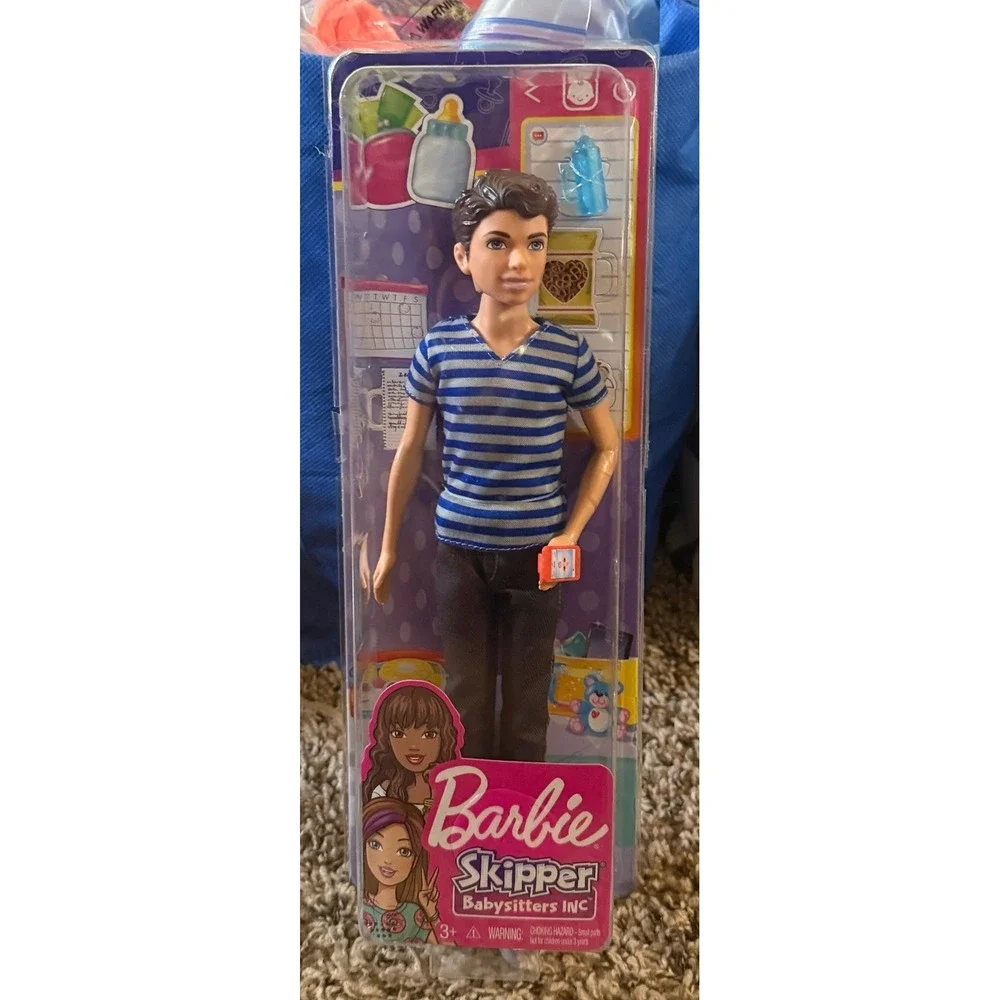 Mattel-Barbie-Skipper Babysitters Inc-Boy Doll (NWT)
